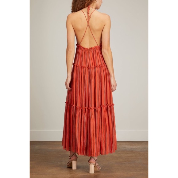 ULLA JOHNSON Giulietta Midi Dress - Picture 2 of 6